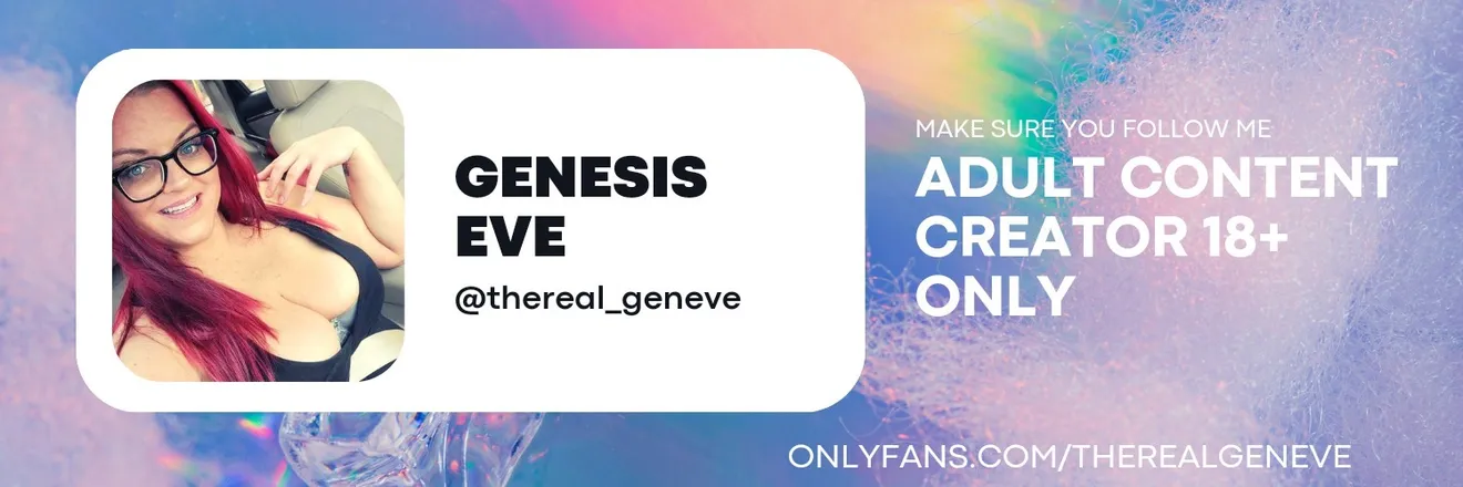 OnlyFans account  therealgeneve header 2