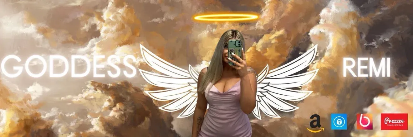 OnlyFans cuenta goddessremi header 2