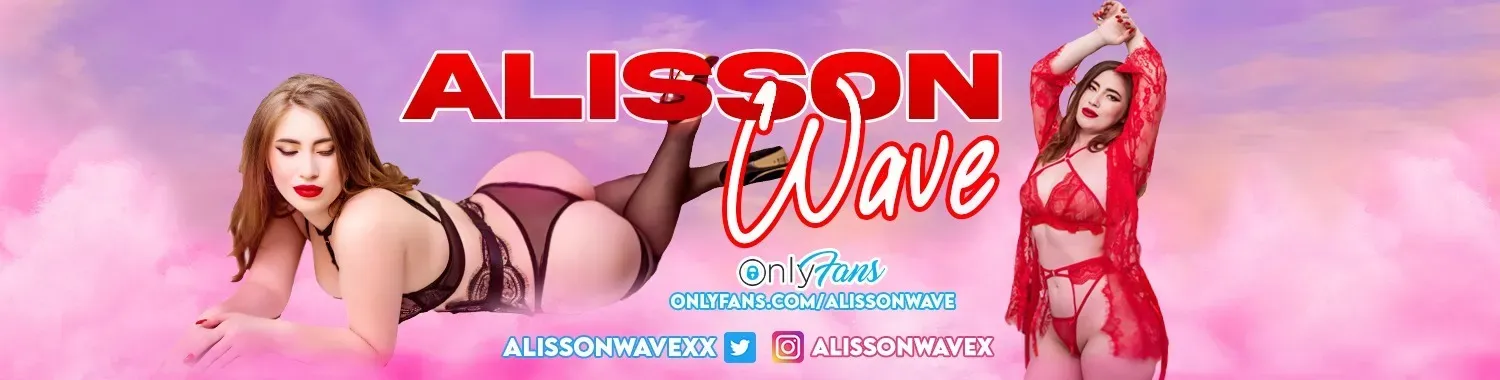 OnlyFans account  alissonwave header 2