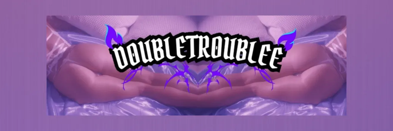 OnlyFans cuenta d0ubletr0ublee header 2