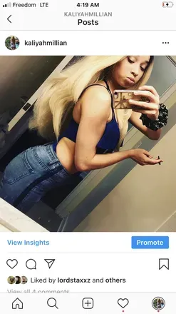OnlyFans cuenta kaliyahmillian69 header 2