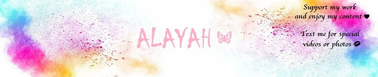 OnlyFans cuenta iamalayah header 2