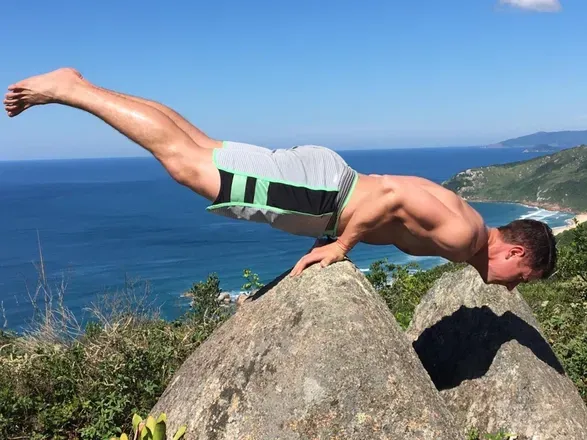 OnlyFans account  codythemuscleyogi header 2