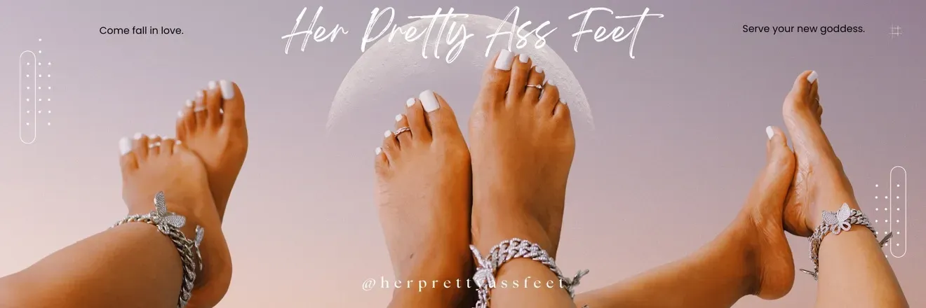 OnlyFans cuenta herprettyassfeet header 2