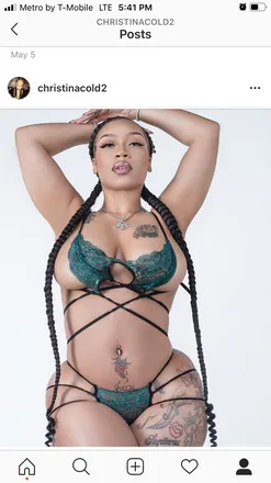 OnlyFans account  christinacold header 2