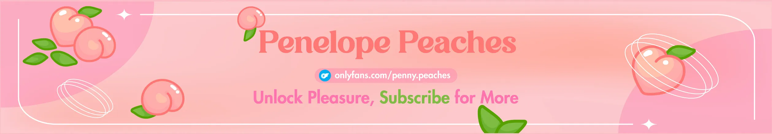 OnlyFans account  pennypeachesxx header 2