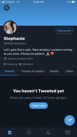 OnlyFans cuenta stephainexxxo header 2