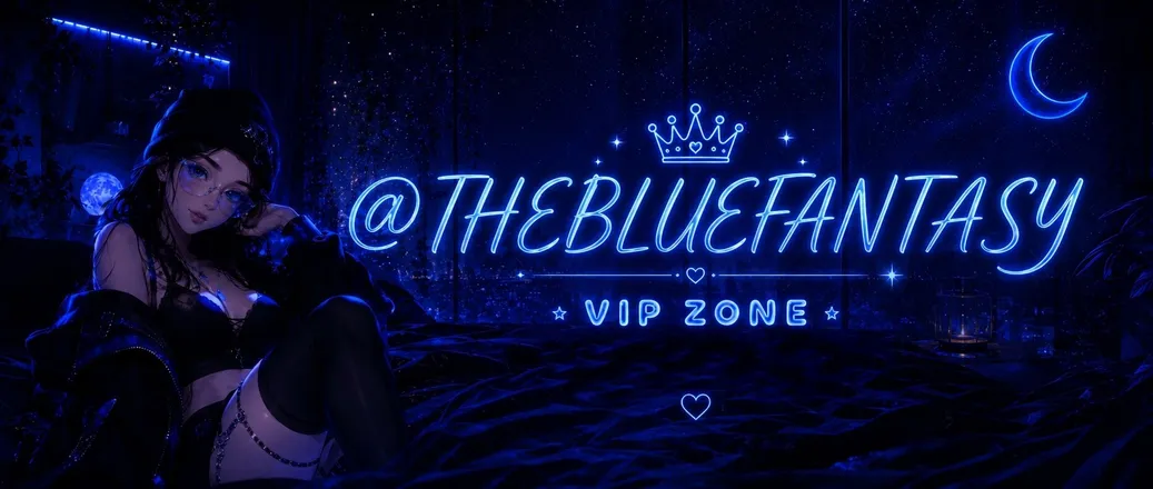 OnlyFans account  thebluefantasy header 2