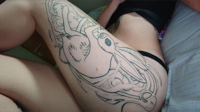OnlyFans account  ladyvelvetink header 2