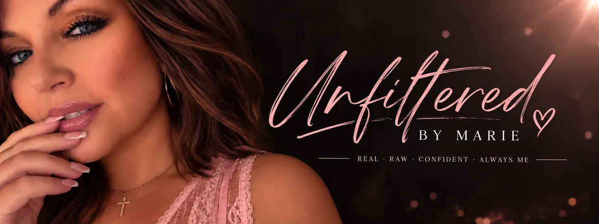 OnlyFans account  unfilteredbymarie header 2