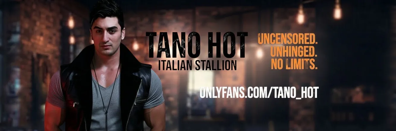 OnlyFans account  tano_hot header 2
