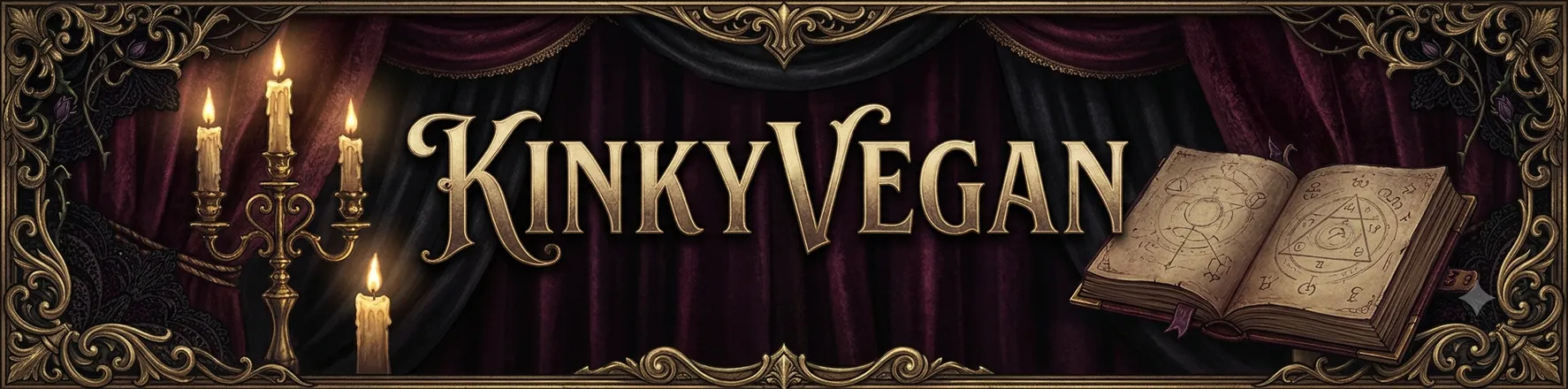 OnlyFans account  kinkyvegan420 header 2