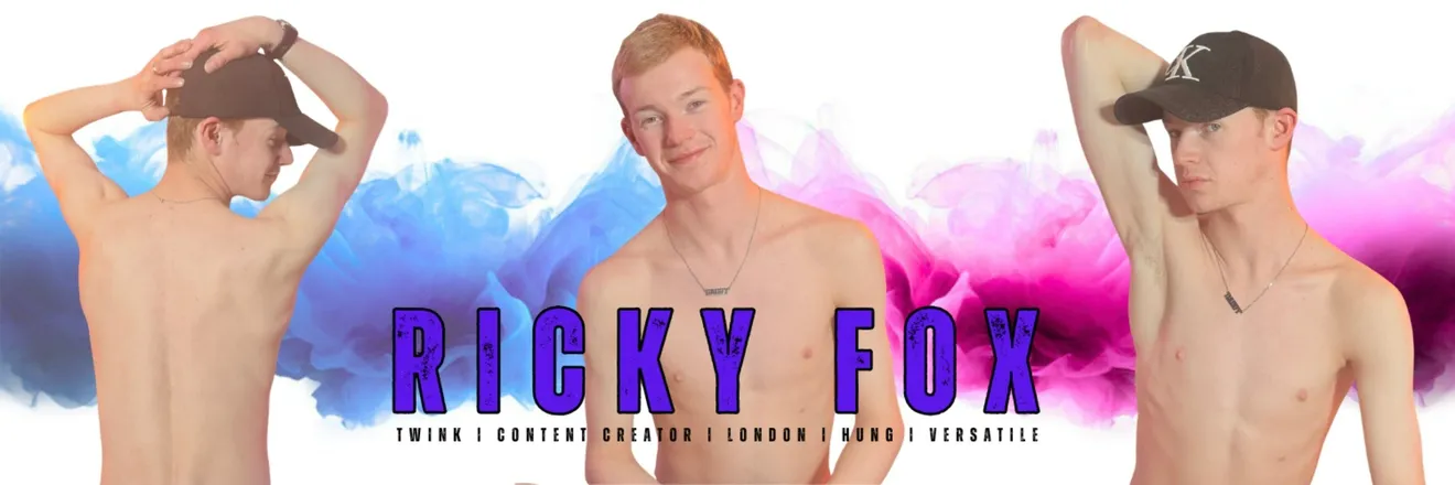 OnlyFans account  rickyfox1 header 2