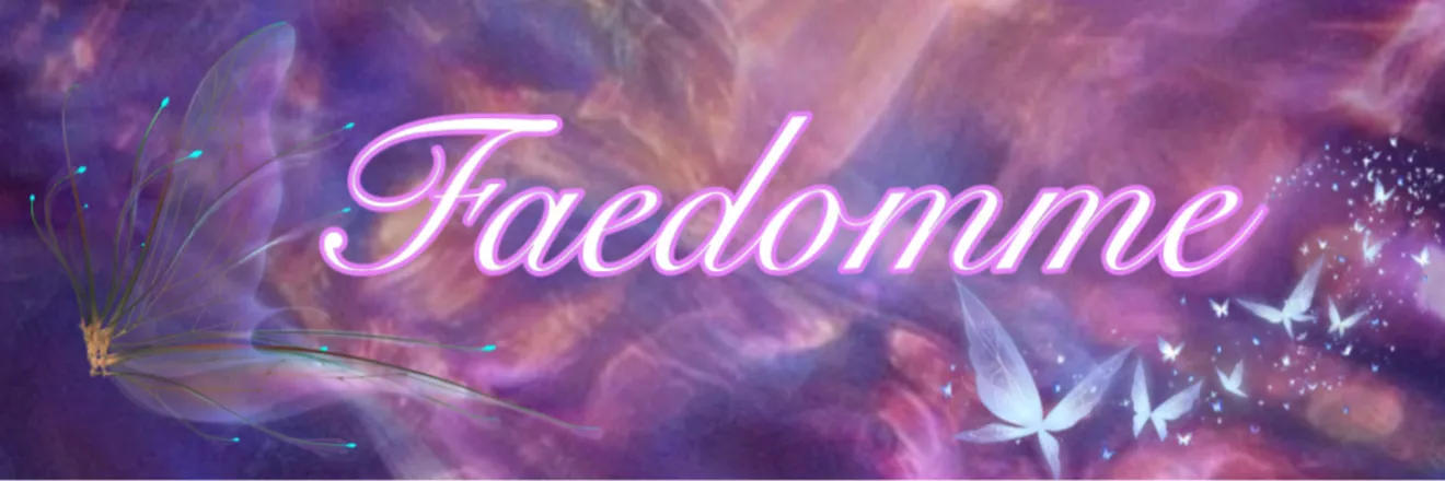 OnlyFans account  faedomme header 2