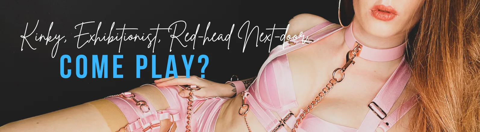 OnlyFans cuenta hotredheadnextdoor header 2