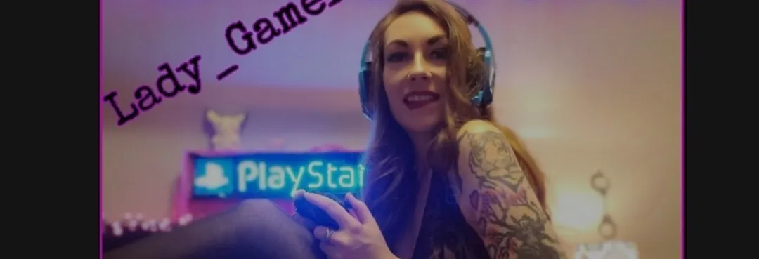 OnlyFans account  lady_gamer header 2