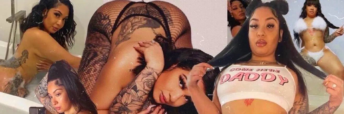 OnlyFans account  therealcinabun header 2
