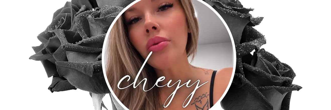 OnlyFans account  cheyyxxx header 2