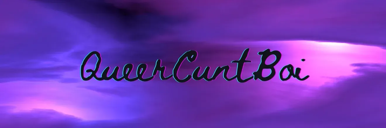 OnlyFans cuenta queercuntboi header 2