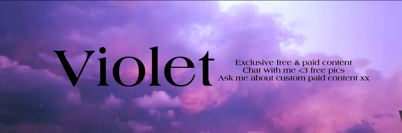 OnlyFans cuenta violet19.vip header 2