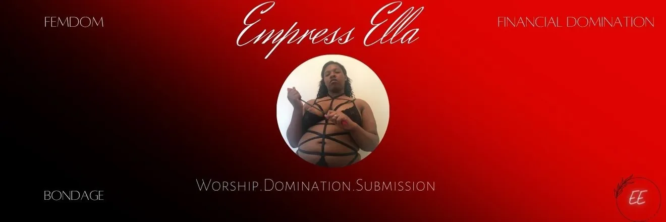 OnlyFans cuenta ebony_empress_ella header 2