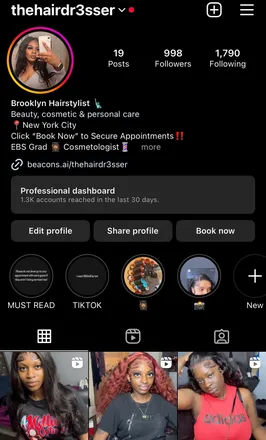 OnlyFans cuenta thehairdr3sser header 2