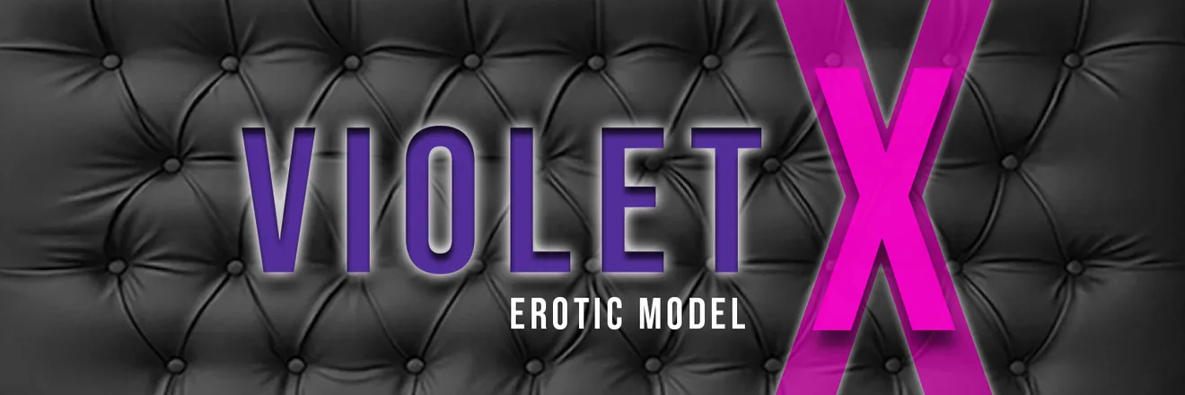 OnlyFans account  violet_x header 2
