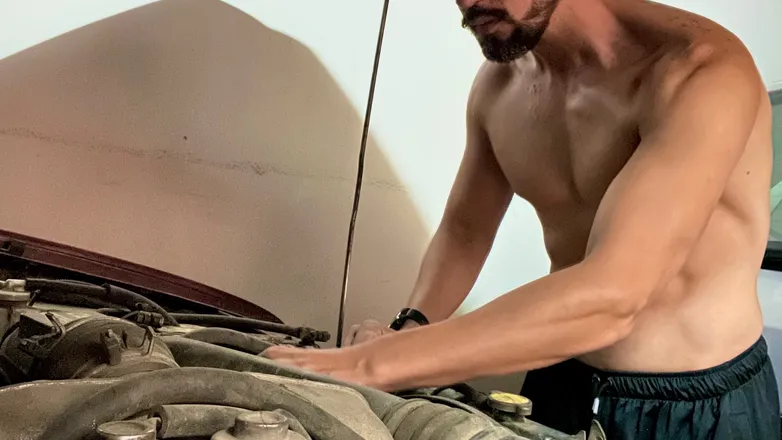 OnlyFans cuenta santihunterx header 2