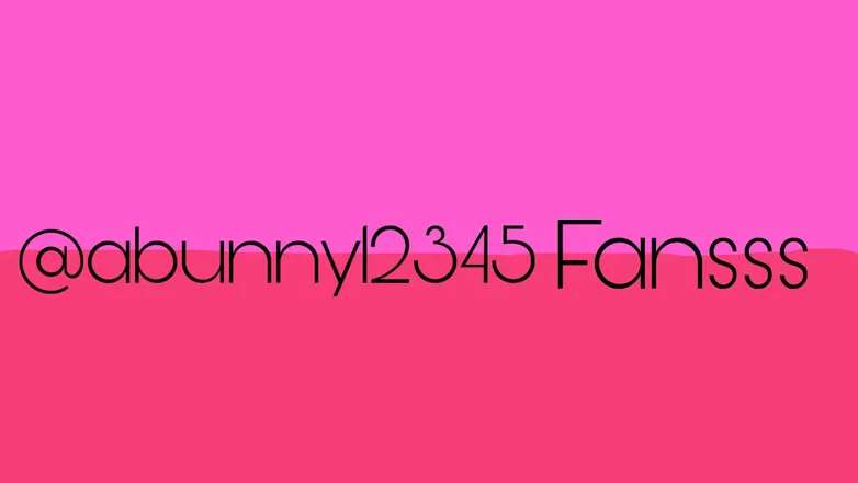 OnlyFans cuenta abunny12345 header 2