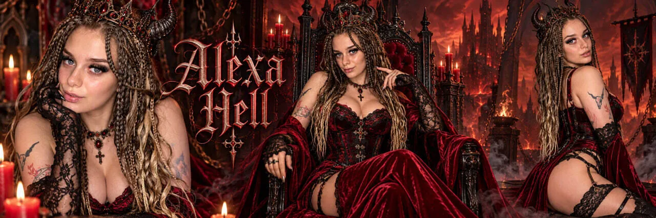 OnlyFans account  hellexa header 2