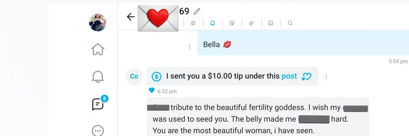 OnlyFans cuenta bbwgoddessbella header 2