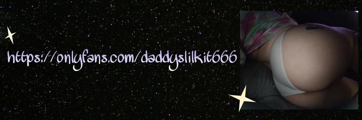OnlyFans cuenta daddyslilkit666 header 2