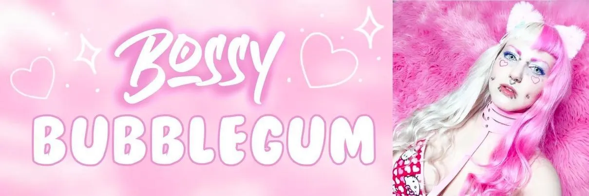 OnlyFans cuenta bossybubblegum header 2