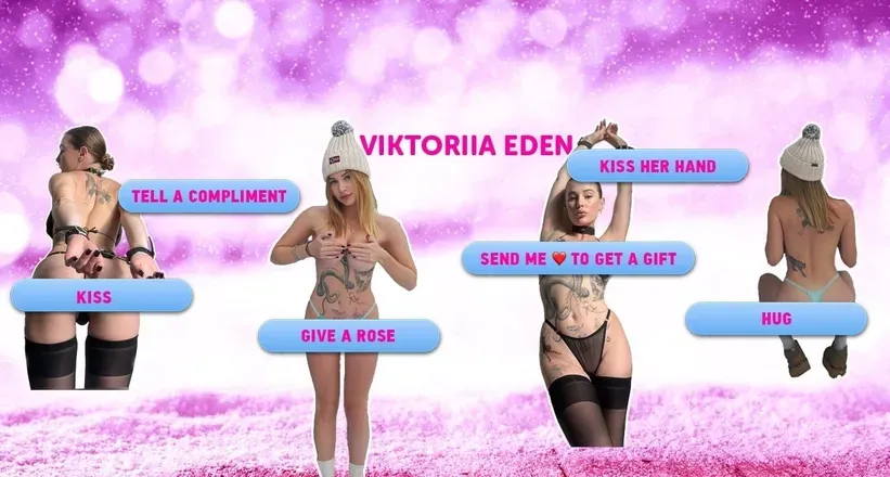 OnlyFans account  viktoriia_eden header 2