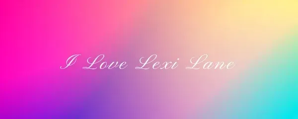 OnlyFans account  thelexi_lane header 2