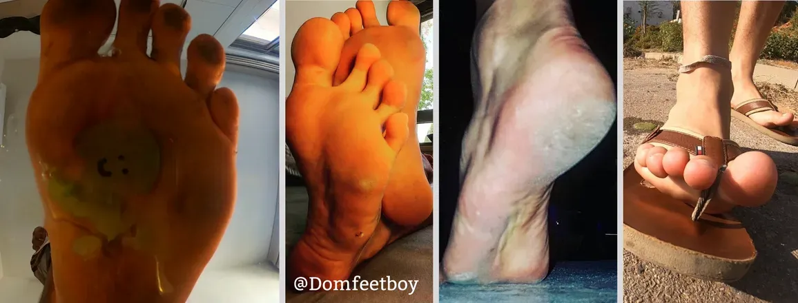 OnlyFans cuenta domfeetboy header 2