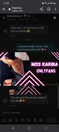 OnlyFans cuenta missinkkarina header 2
