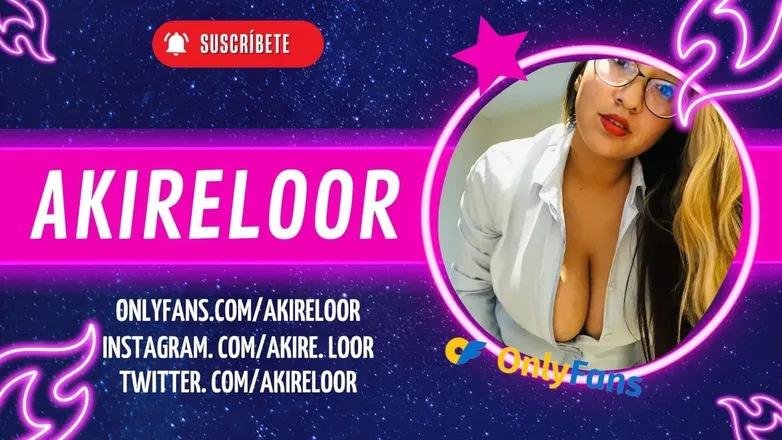 OnlyFans cuenta akireloor header 2
