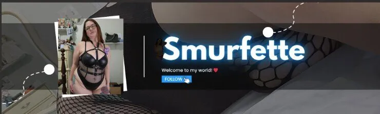 OnlyFans cuenta smurfette624 header 2