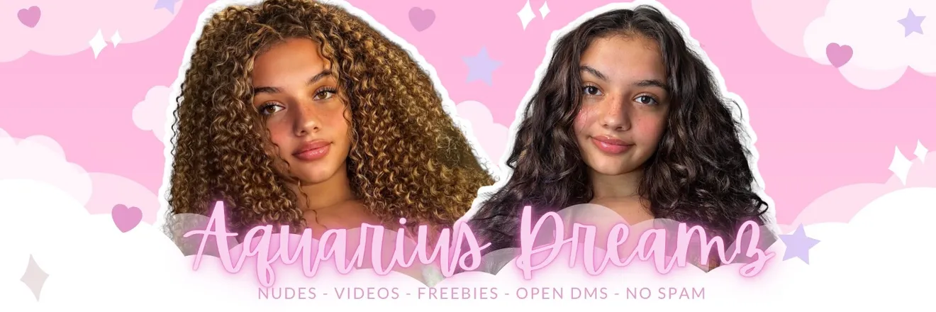 OnlyFans account  aquariusdreamz header 2