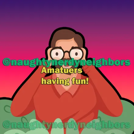 OnlyFans cuenta naughtynerdyneighbors header 2