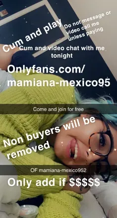 OnlyFans cuenta mamiana-mexico952 avatar 1