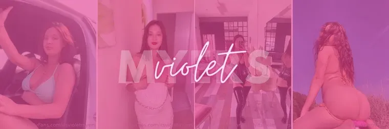 OnlyFans cuenta itsvioletmyers header 2