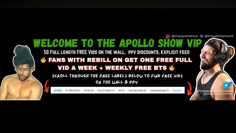 OnlyFans cuenta theapolloshowx header 2