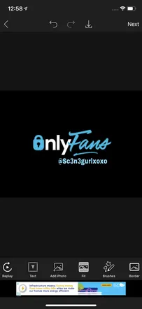 OnlyFans cuenta sc3n3gurlxoxo header 2