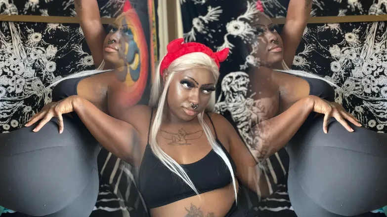 OnlyFans account  ebonyevil header 2