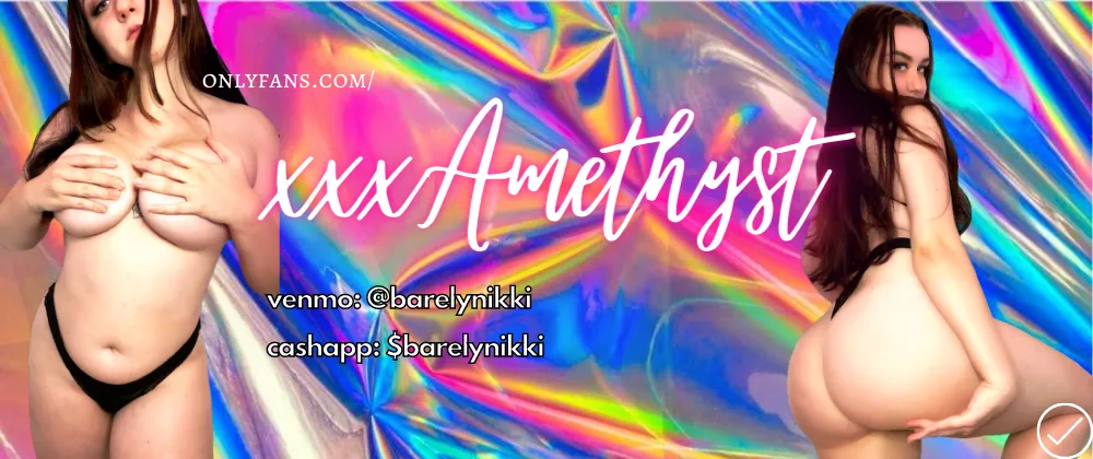 OnlyFans cuenta xxxamethyst header 2