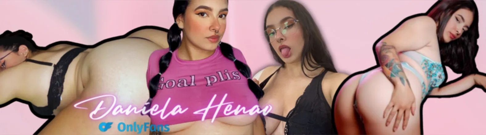 OnlyFans cuenta danielahenaovip header 2