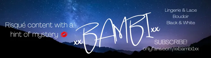 OnlyFans cuenta xxbambi1xx header 2