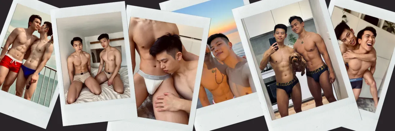 OnlyFans cuenta peterandtekky header 2